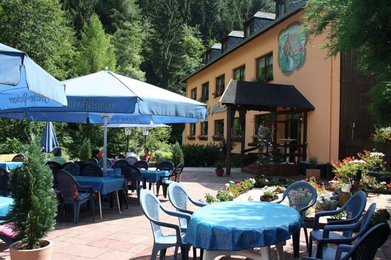 Waldhotel Albachmühle mit Albacher Stuben Wasserliesch Exterior foto